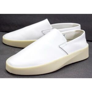 Wolf and Shepherd Cruise Womens EU 38 US 7 White Leather Slip On Sneaker Shoes